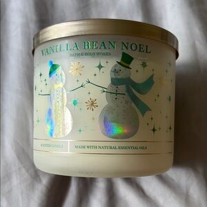 Bath & Body Works Vanilla Bean Noel candle